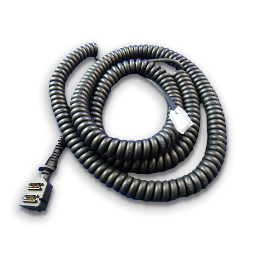 Cable: VFN Vx8xx, RS232 to RJ45, Coil, 1.3M Corrected