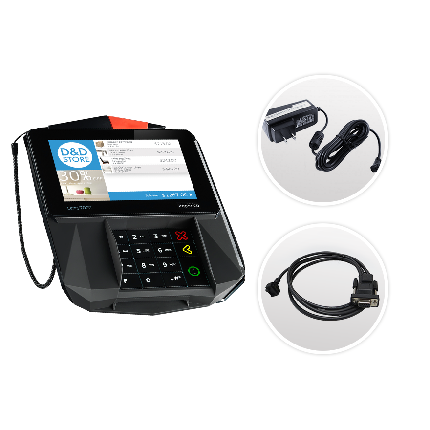 Datacap + MercuryPay | Ingenico Lane 7000 | Serial | Semi Integrated Device