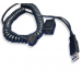 Cable: VeriFone Vx810 PIN Pad to USB, Coil 